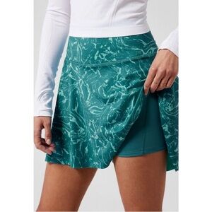 Athleta Ace Printed Tennis Skort 13.5”